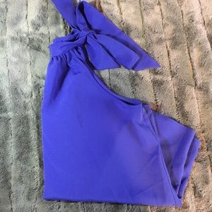 Halogen Tie Neck Blouse